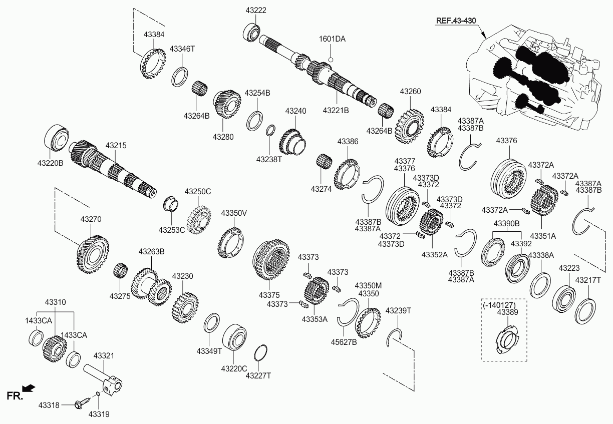 Вал АКПП для Киа Пиканто 2007-2011