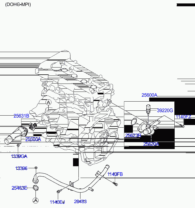 Термостат для Хендай Велостер 2011-2015
