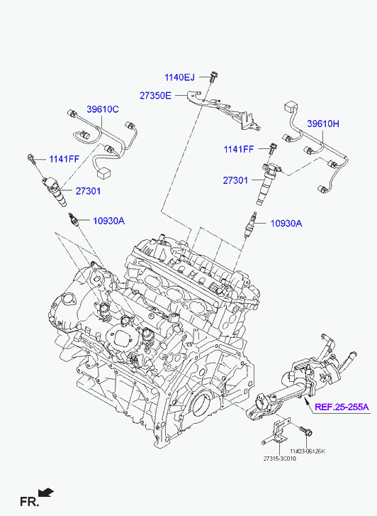 Катушка зажигания для Хендай Генезис 2013-2016