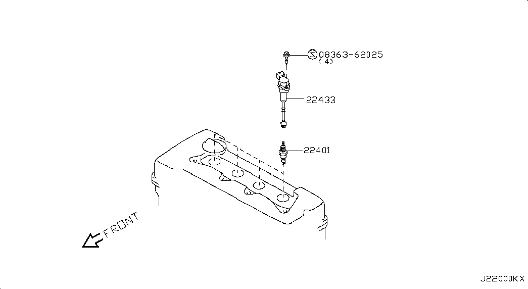 Свеча накала для Ниссан Альмера 2002-2006