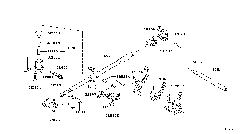 Актуатор АКПП для Ниссан Альмера 2002-2006