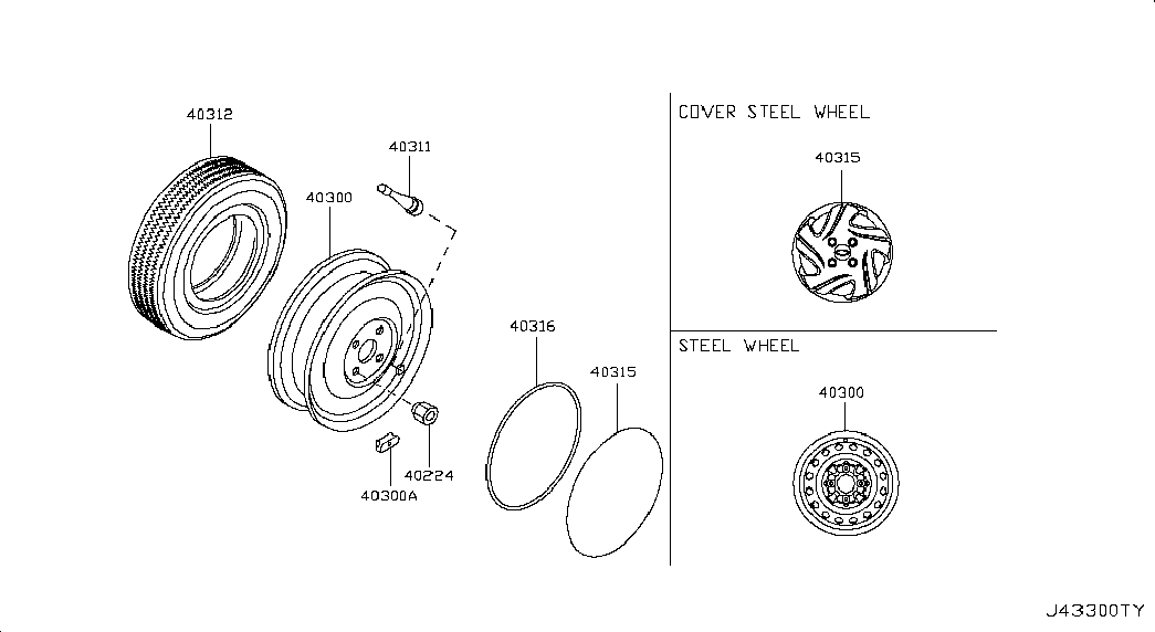 Диск колёсный для Ниссан Альмера 2002-2006