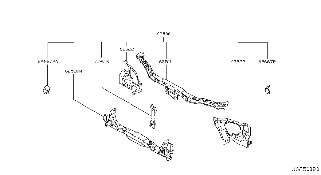 Панель передняя-телевизор для Ниссан Альмера 2002-2006
