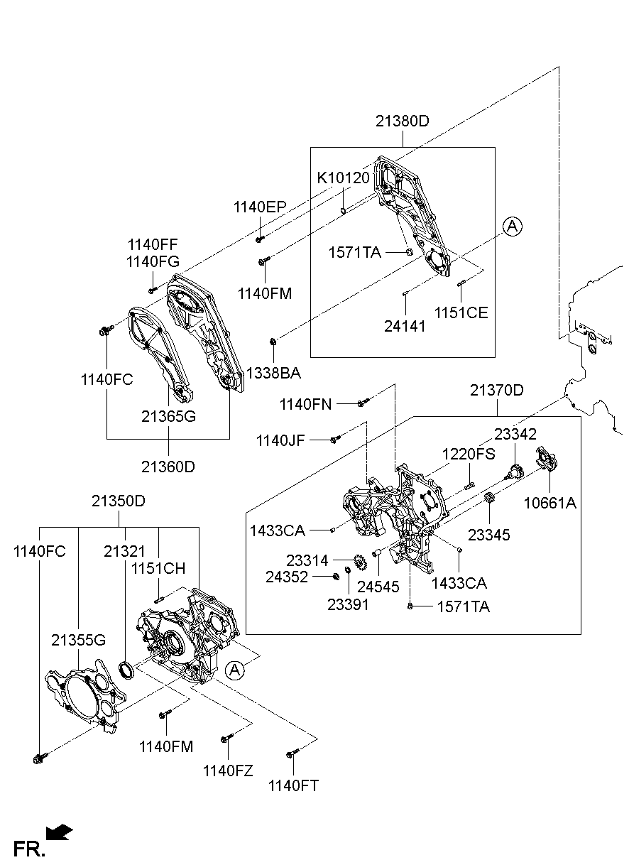 Поддон масляный для Хендай Портер 2005-2012