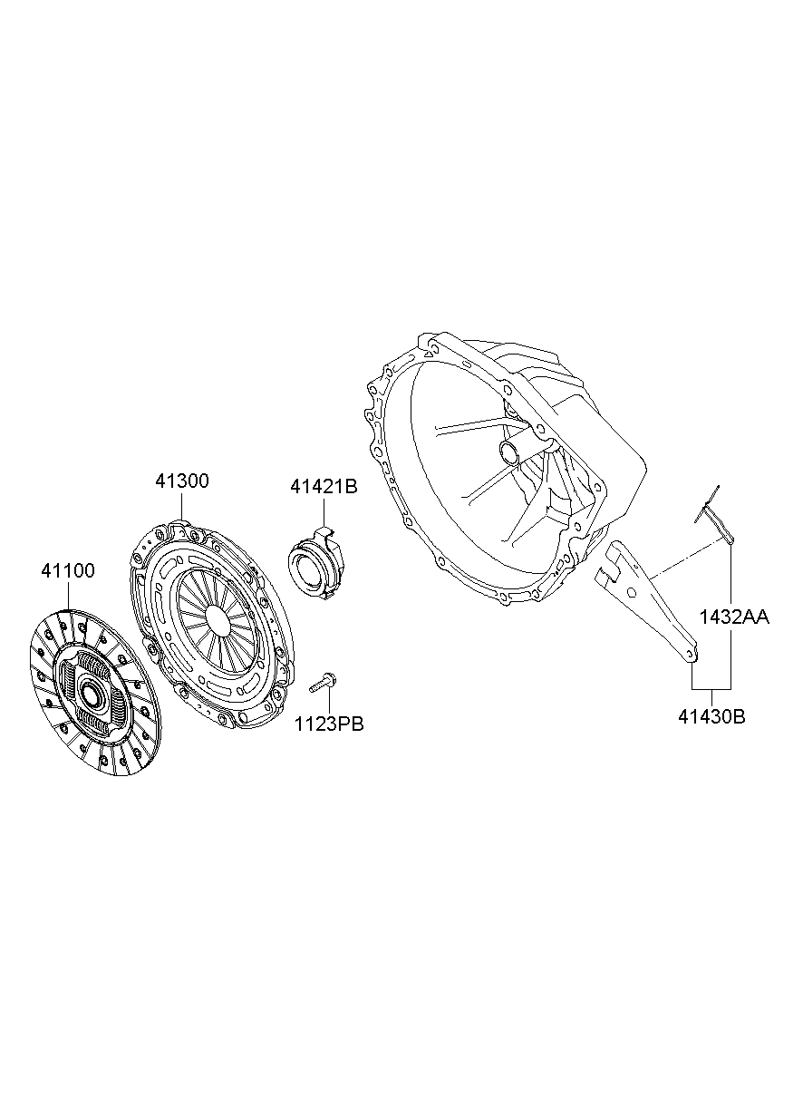 Диск сцепления для Хендай Портер 2005-2012