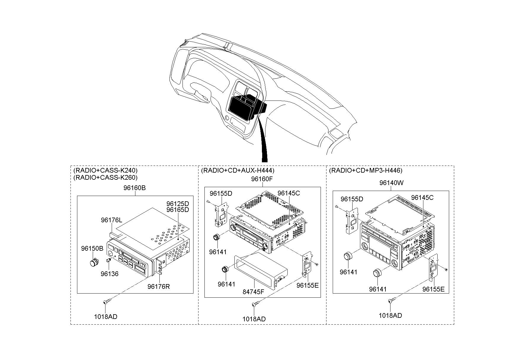 Авто-магнитола для Хендай Портер 2005-2012
