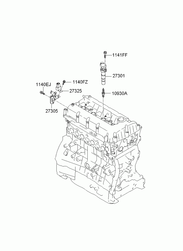 Катушка зажигания для Киа Каренс 2006-2012
