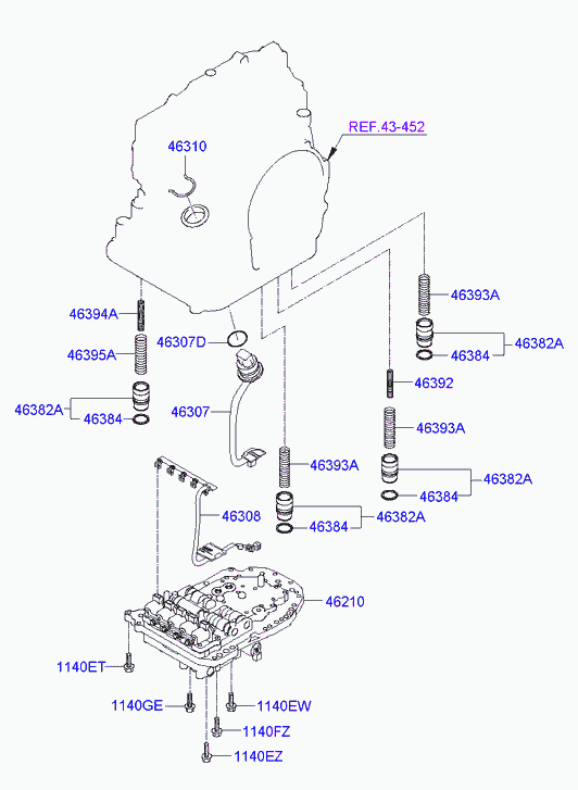 Гибро-блок АКПП для Хендай Элантра 2006-2011