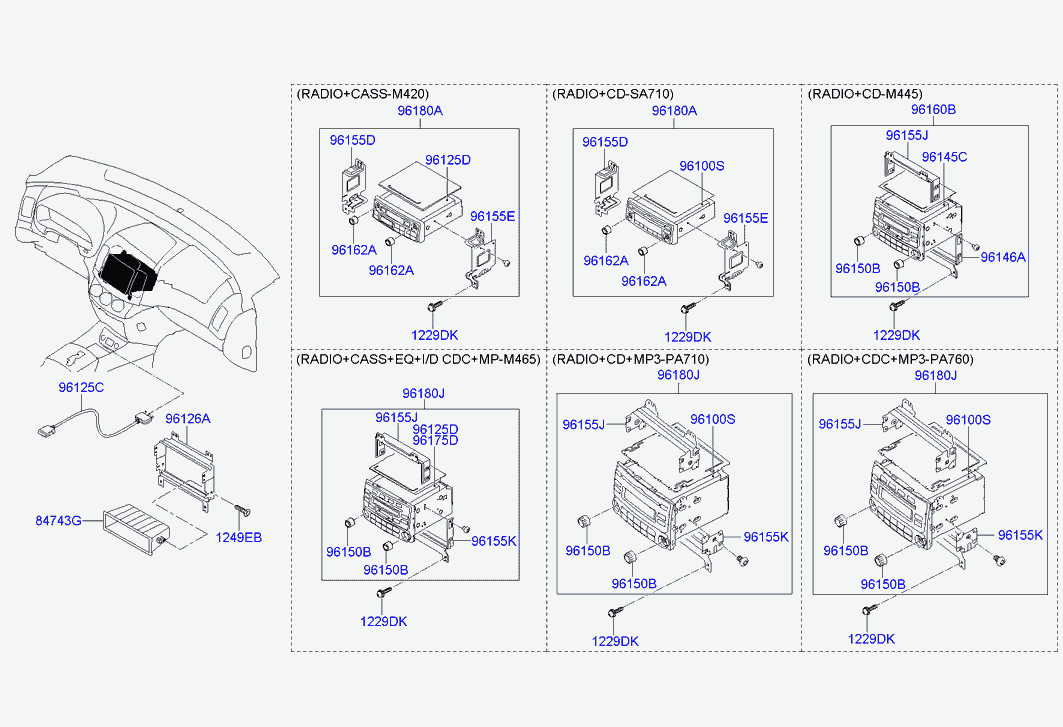 Авто-магнитола для Хендай Элантра 2006-2011