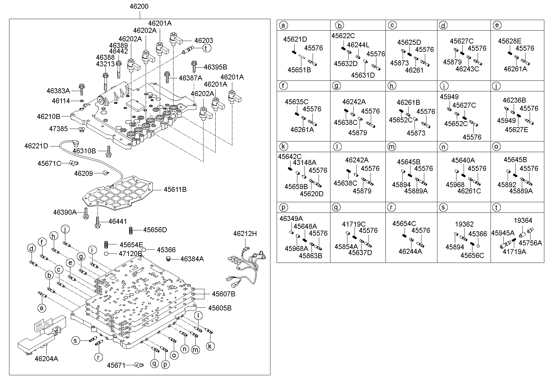 Гибро-блок АКПП для Хендай Н-1 2004-2007