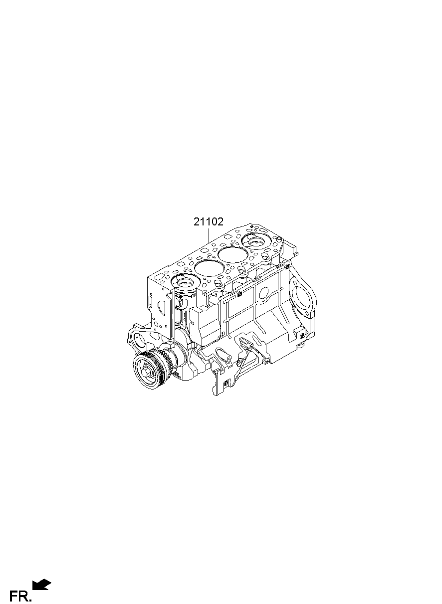 Двигатель для Хендай Н-1 2007-2015