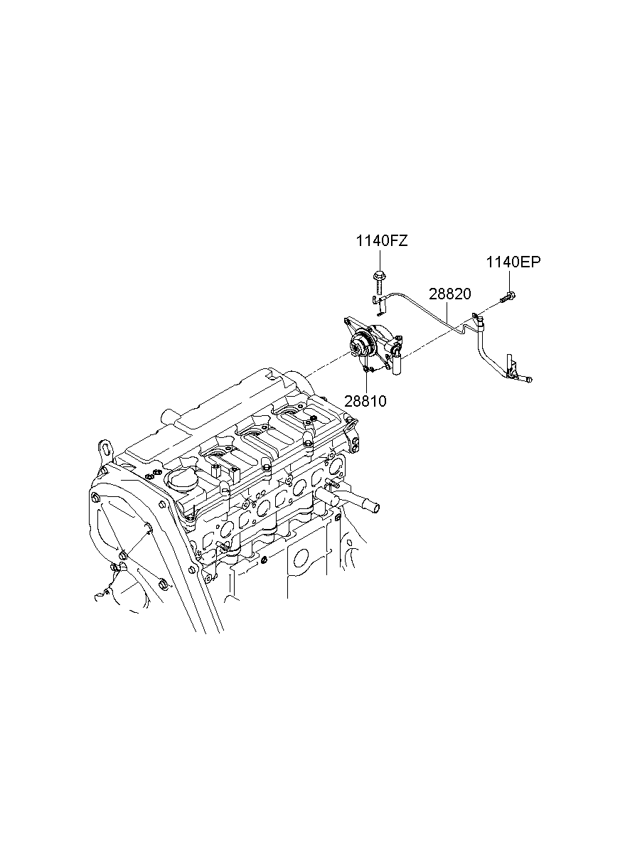 Вакуумный насос для Хендай Н-1 2007-2015
