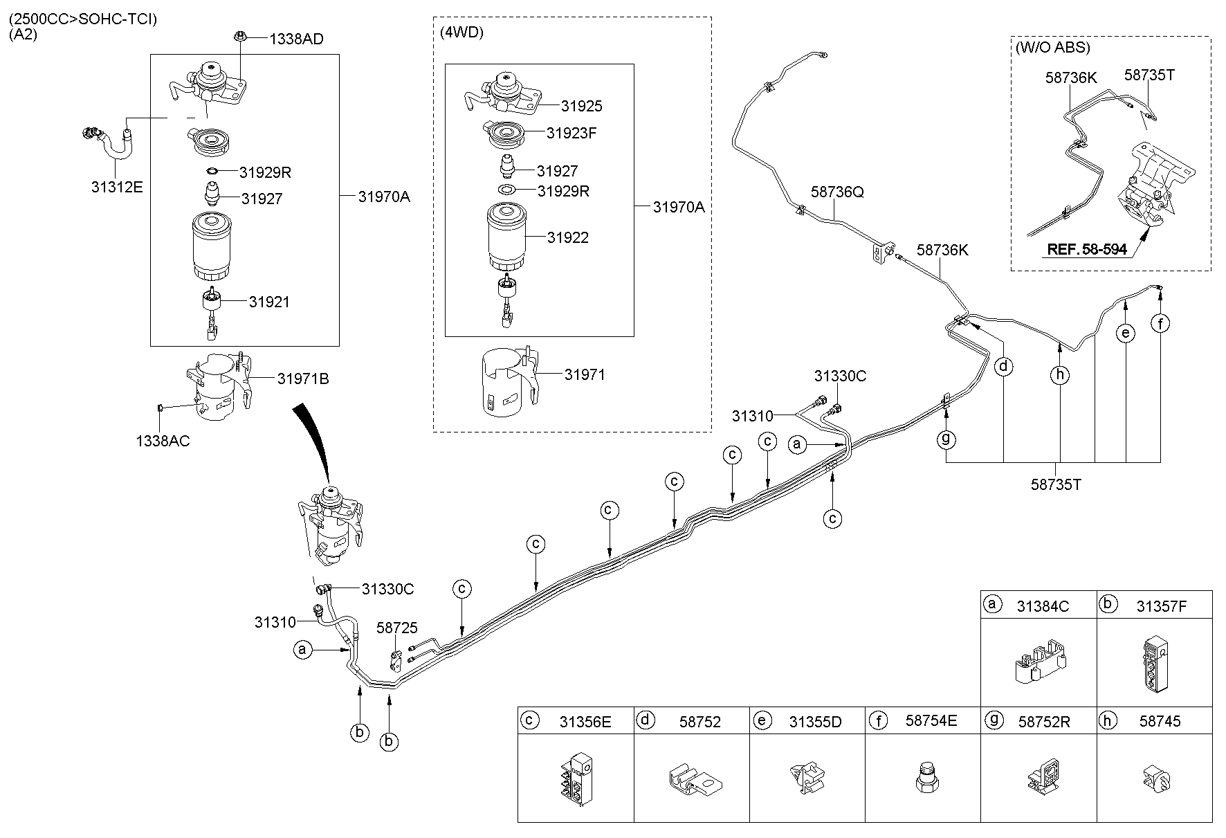 Корпус топливного фильтра для Хендай Н-1 2007-2015