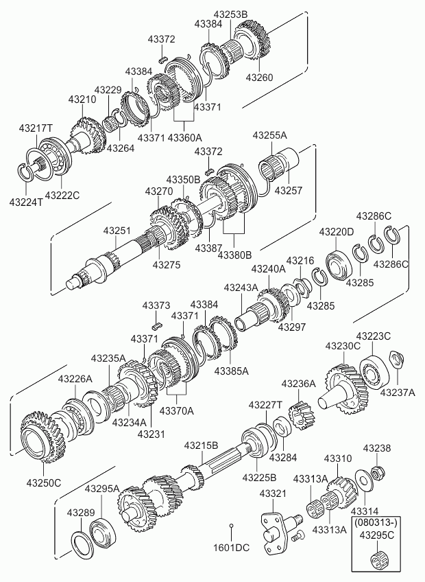 Муфта АКПП для Киа Бонго 2005-2018