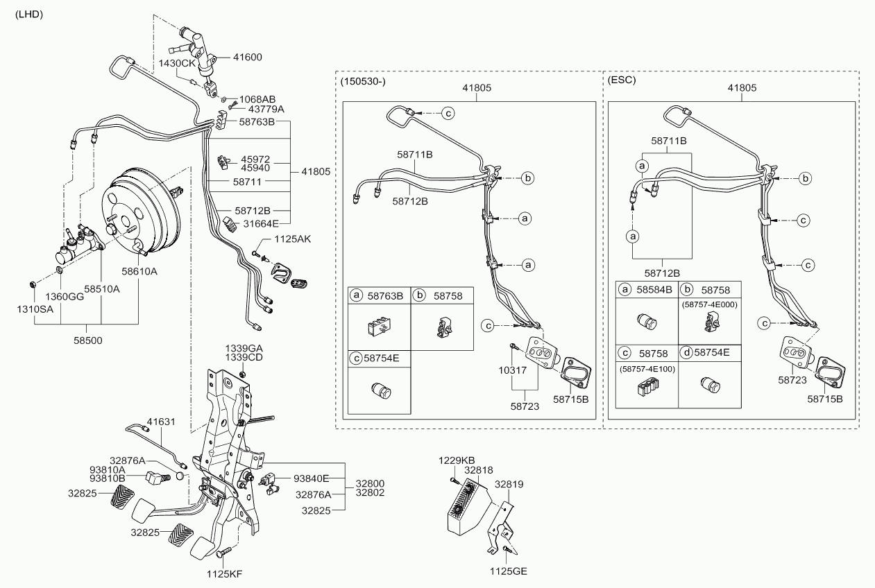 Вакуумный усилитель тормозов для Киа Бонго 2005-2018