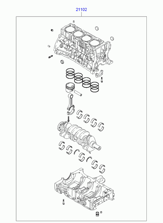 Двигатель для Хендай Соната 2004-2010