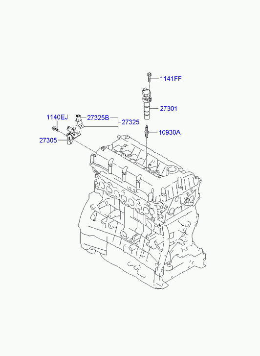 Свеча зажигания для Хендай Соната 2004-2010