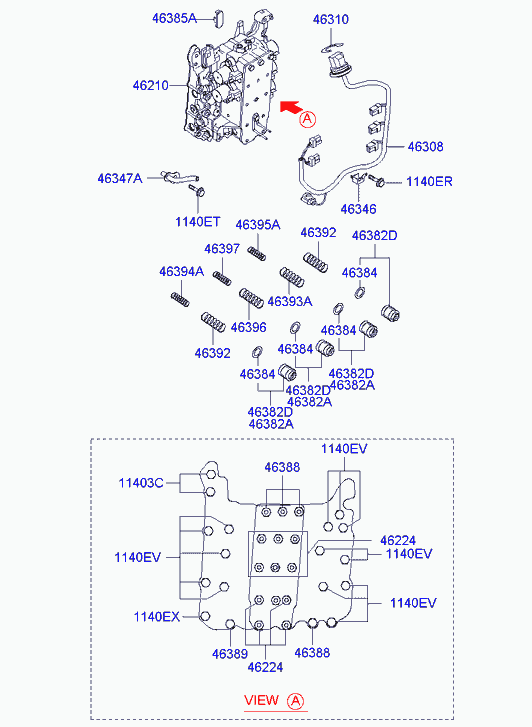 Гибро-блок АКПП для Хендай Соната 2004-2010