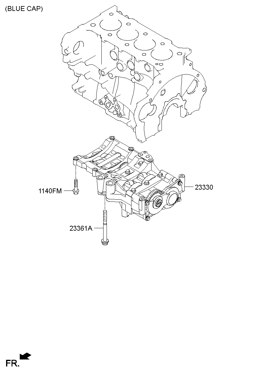 Балансирный вал № 1 для Хендай Санта Фе 2012-2016