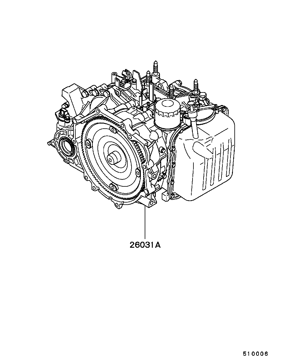 АКПП для Мицубиси Галант 1996-2006