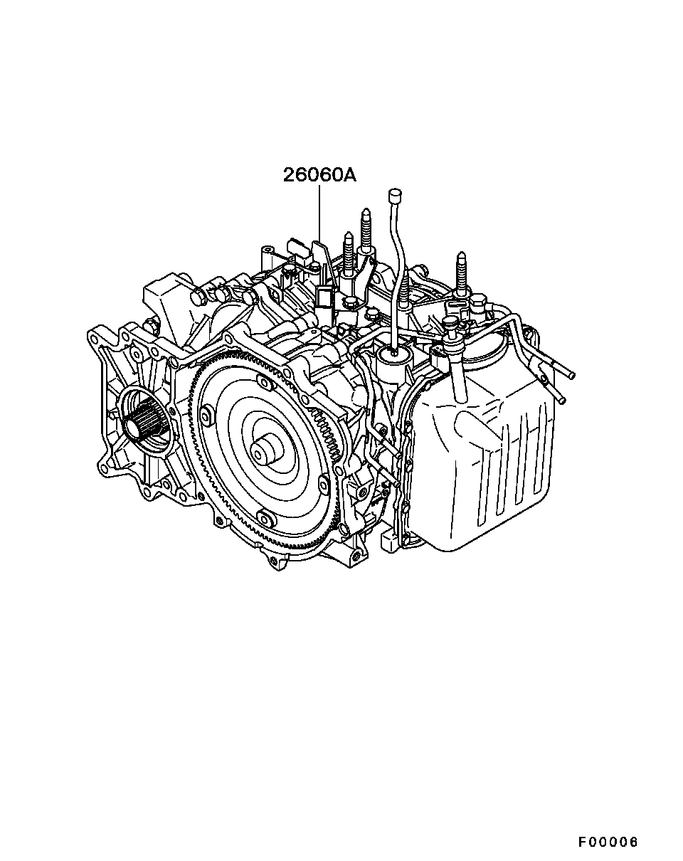 АКПП для Мицубиси Аутлендер 2002-2008