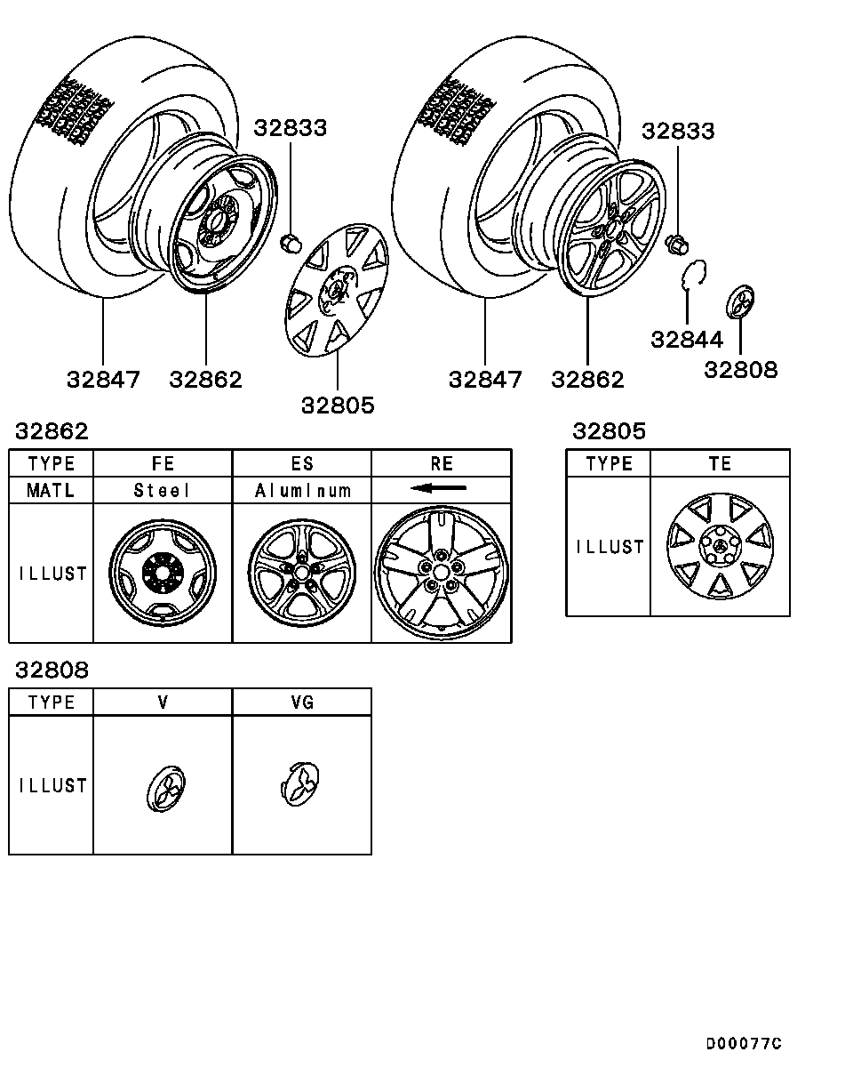 Диск колёсный для Мицубиси Аутлендер 2002-2008