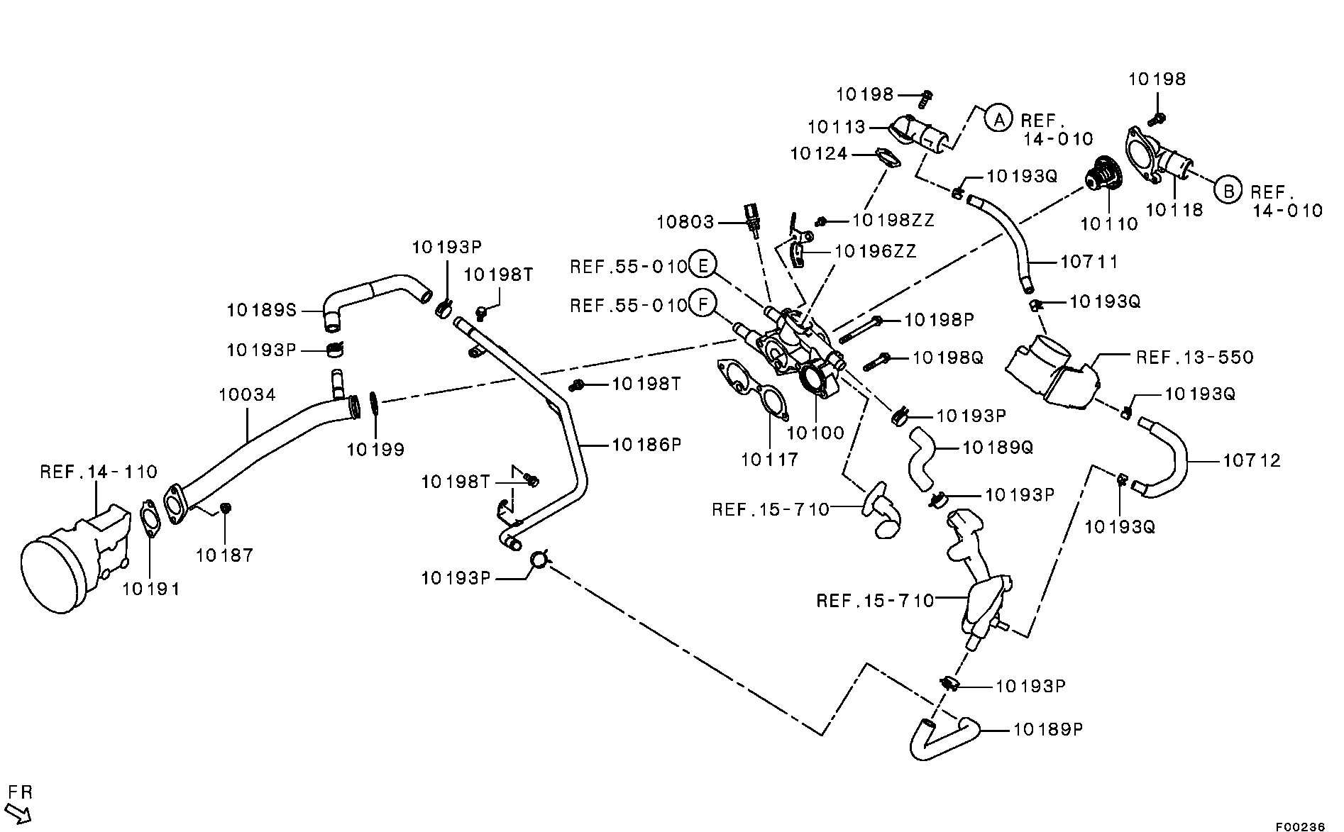 Термостат для Мицубиси Аутлендер 2009-2013