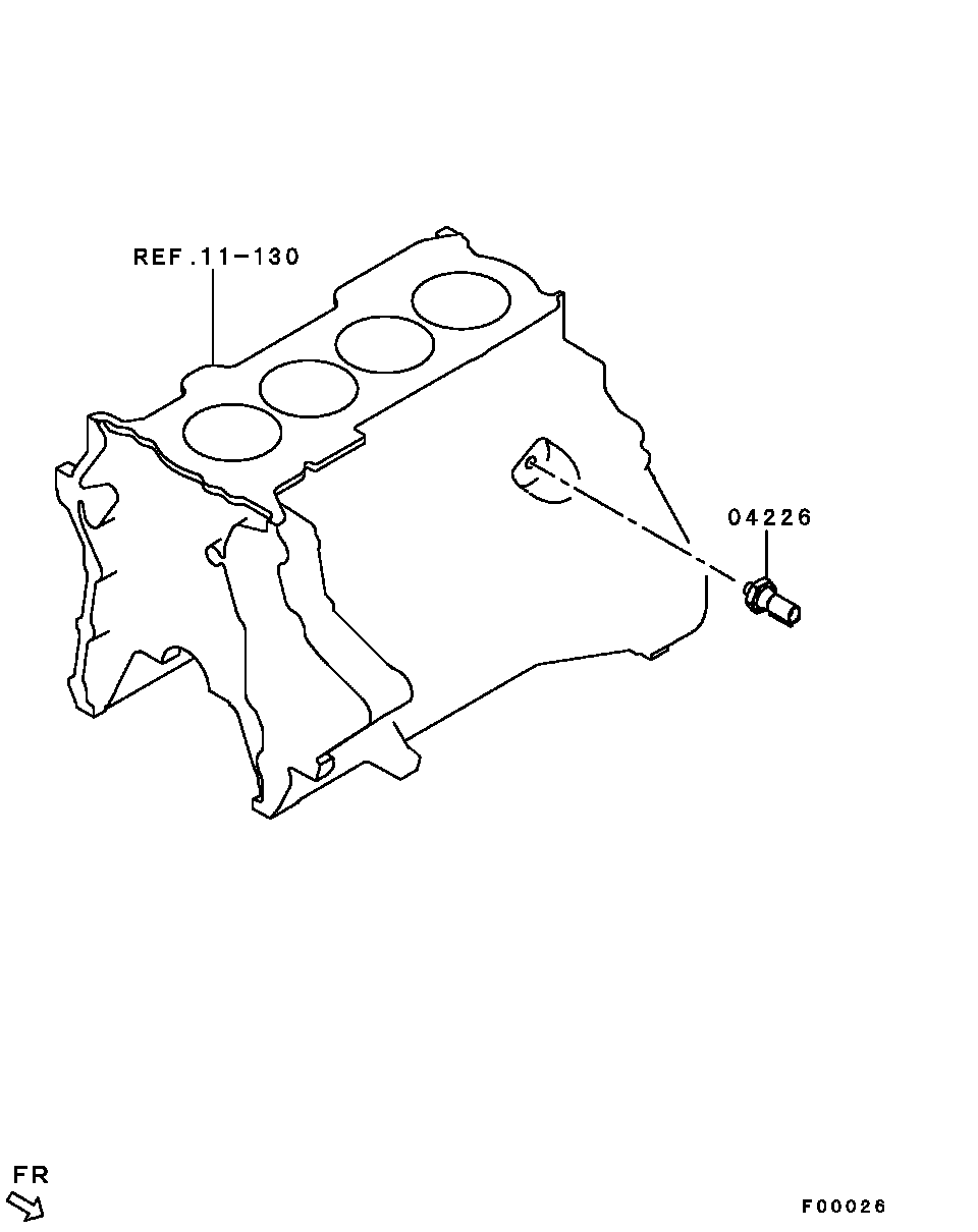Датчик давления масла для Мицубиси ASX 2012-2016