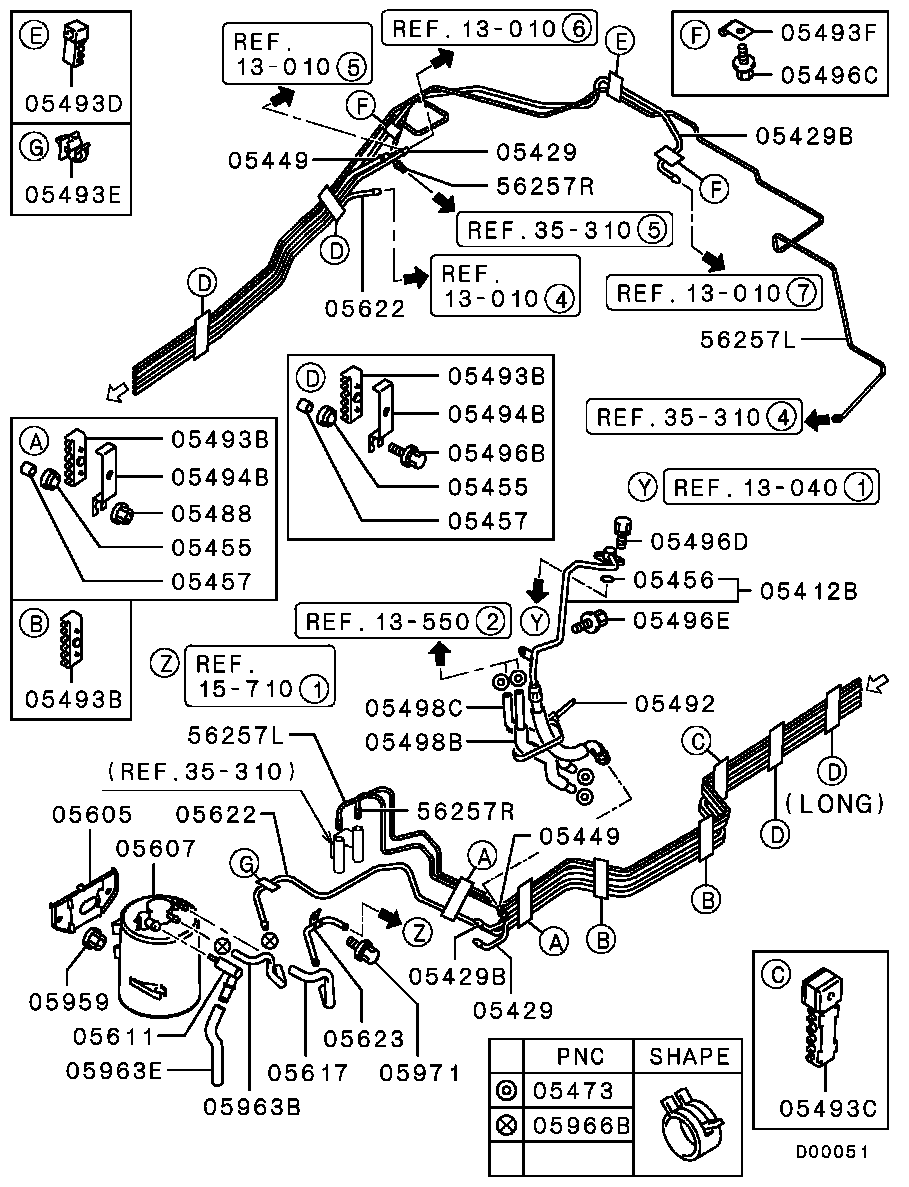 Охладитель топливный для Мицубиси Паджеро Пинин 1998-2006