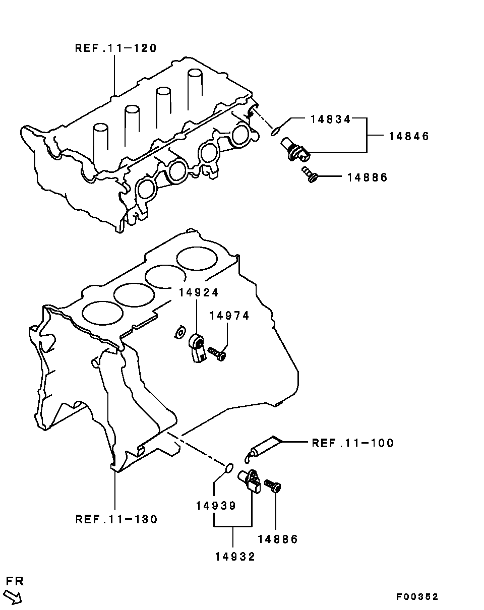 Катушка зажигания для Мицубиси Паджеро Пинин 1998-2006