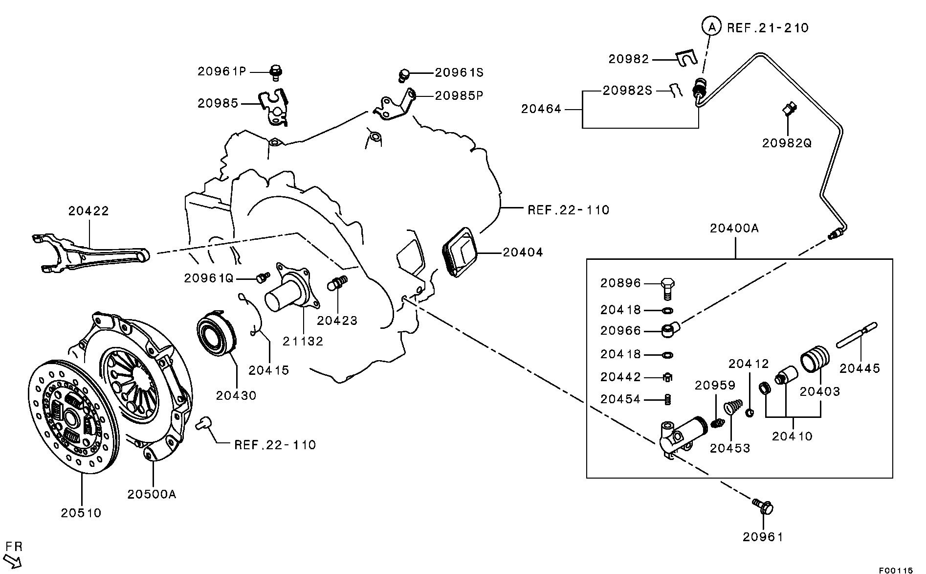 Радиатор кондиционера в сборе для Мицубиси Паджеро Пинин 1998-2006