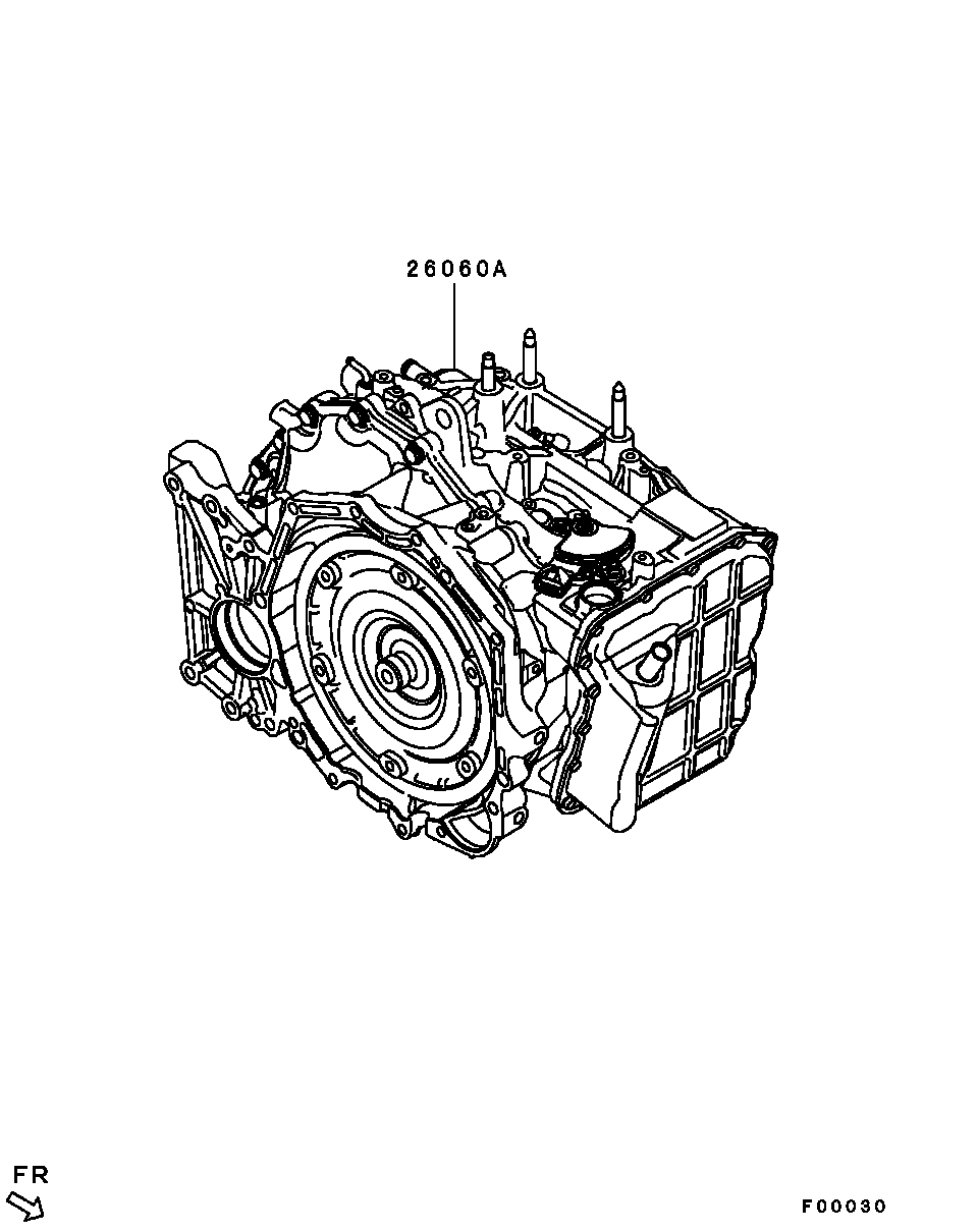 АКПП для Мицубиси Аутлендер 2012-2015
