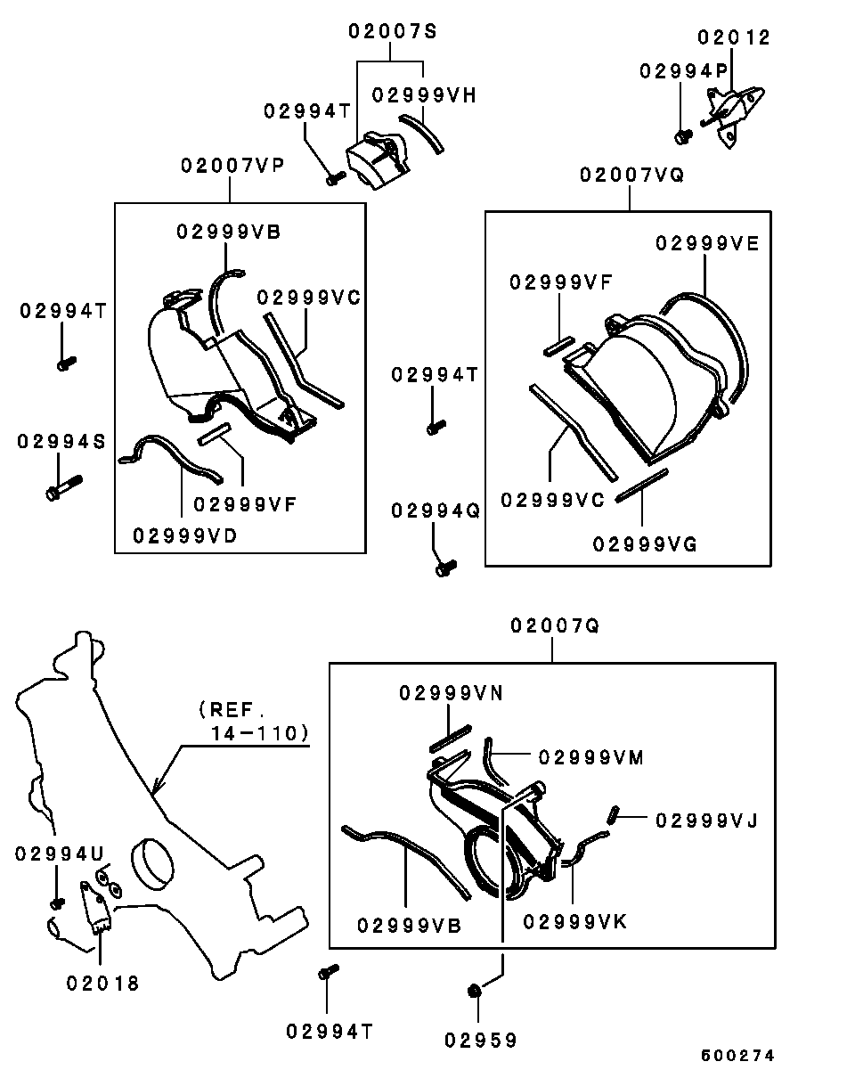 Крышка ГРМ для Мицубиси Паджеро 1999-2006