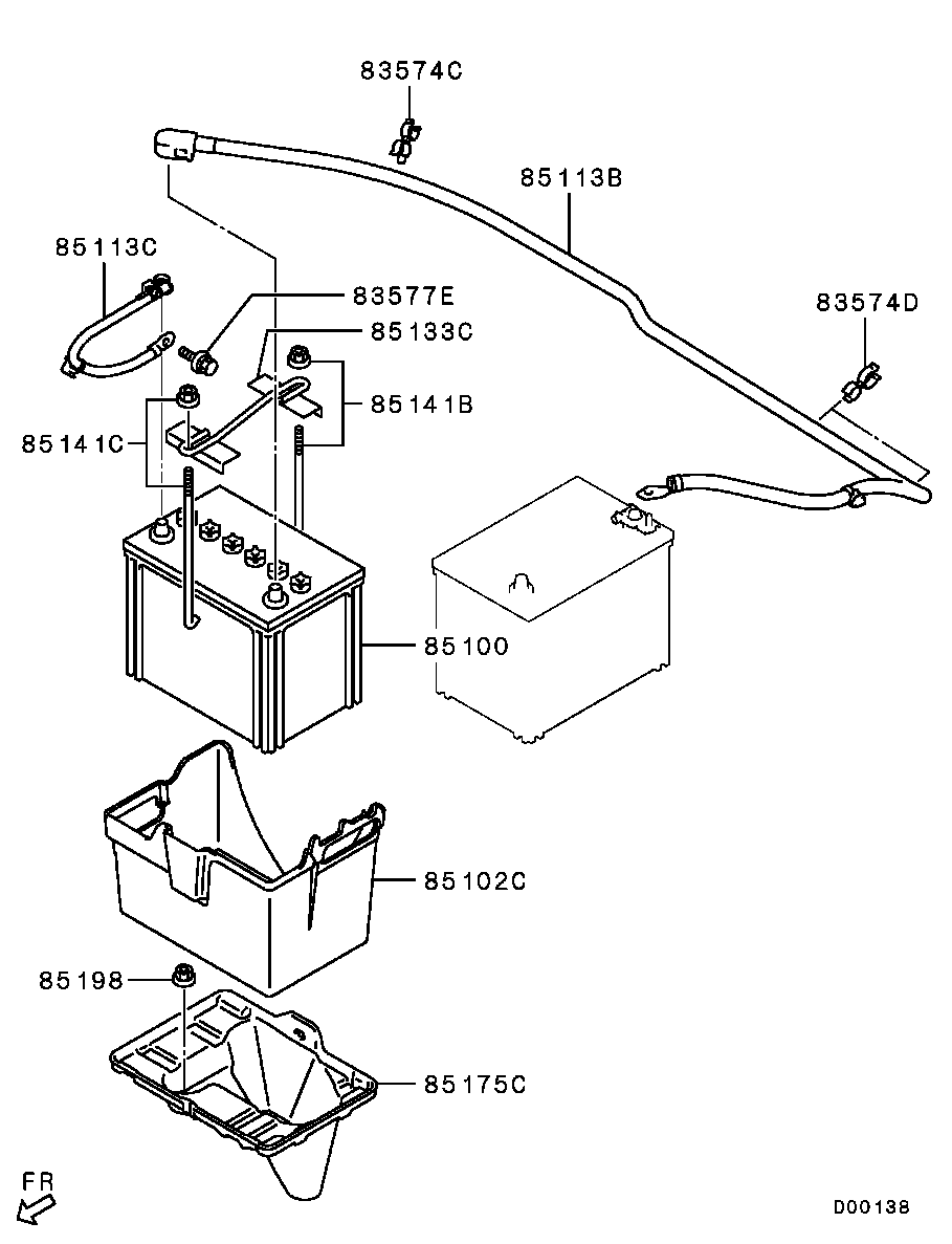 Аккумулятор для Мицубиси Паджеро 2006-2011