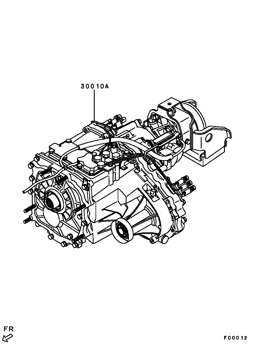 Раздаточная коробка для Мицубиси Паджеро 2006-2011