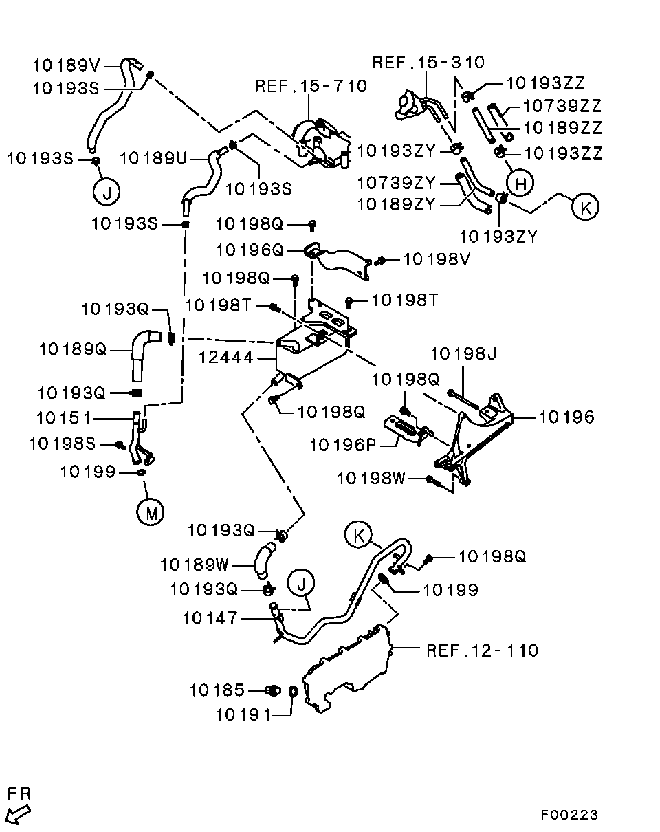 Охладитель отработанных газов для Мицубиси Паджеро 2011-2014