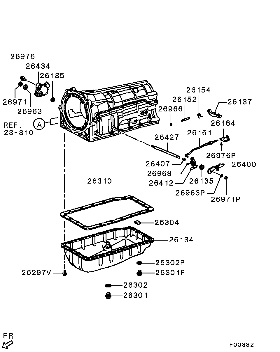 Масляный поддон АКПП для Мицубиси Паджеро 2011-2014