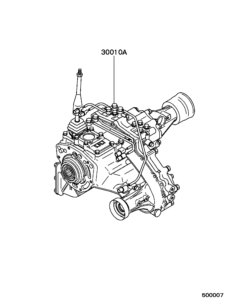 Раздаточная коробка для Мицубиси Паджеро Спорт 2004-2008