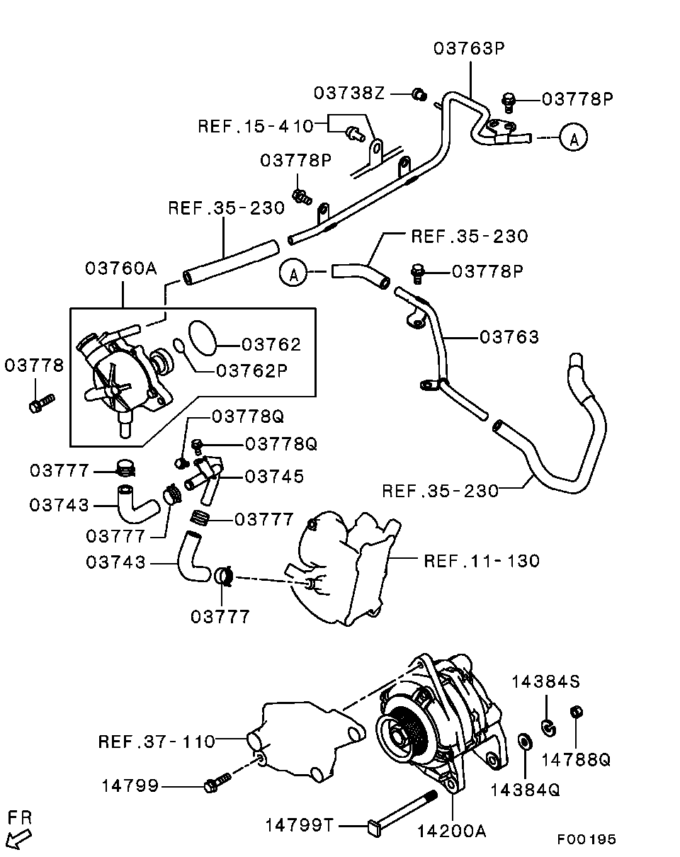 Натяжитель цепи ГРМ для Мицубиси Паджеро Спорт 2008-2013