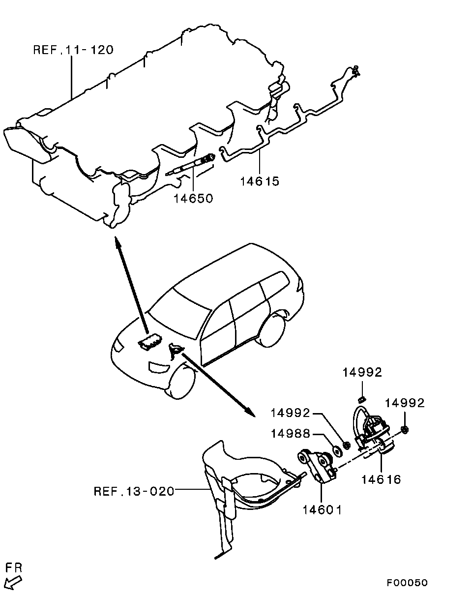 Катушка зажигания для Мицубиси Паджеро Спорт 2008-2013