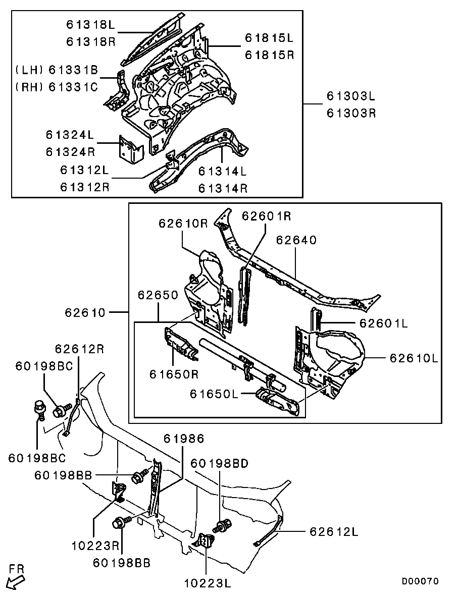 Панель передняя-телевизор для Мицубиси Паджеро Спорт 2008-2013