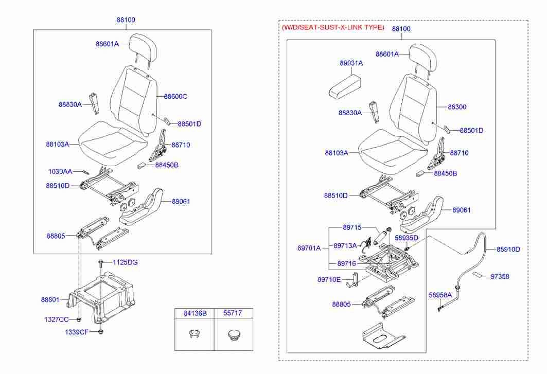 Спинка сиденья водителя для Хендай HD 2000-2012
