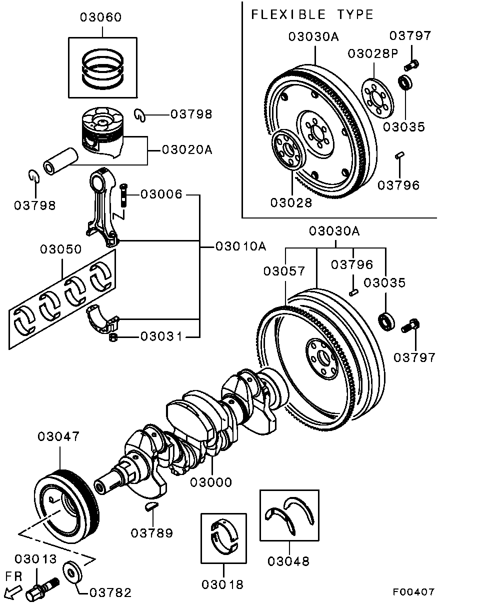 Маховик для Мицубиси L-200 2006-2014