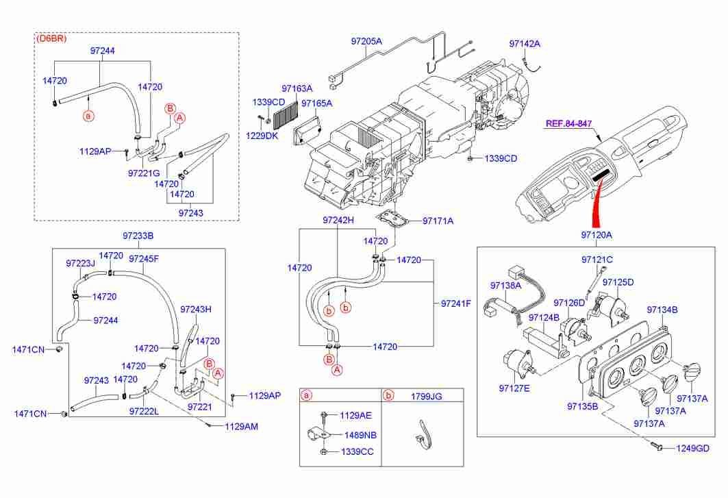 Блок управления климатом для Хендай HD 2000-2012