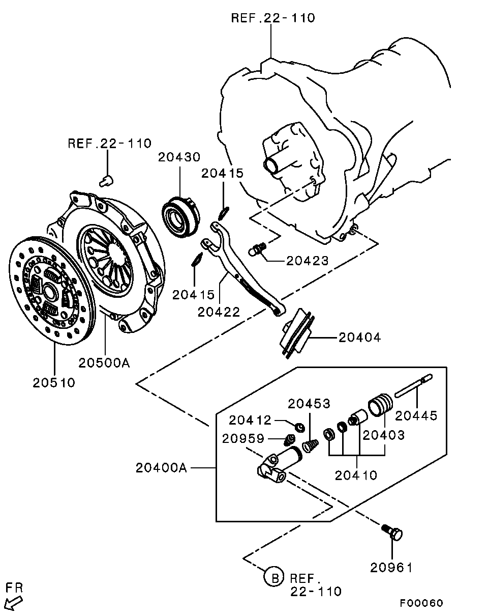 Корзина сцепления для Мицубиси L-200 2006-2014