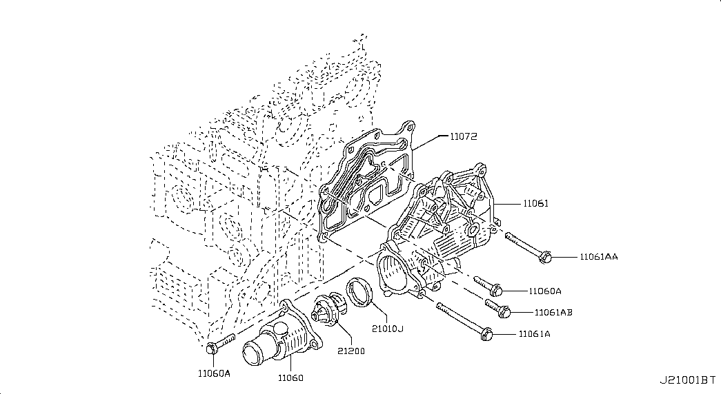 Термостат для Ниссан Альмера 2012-2018