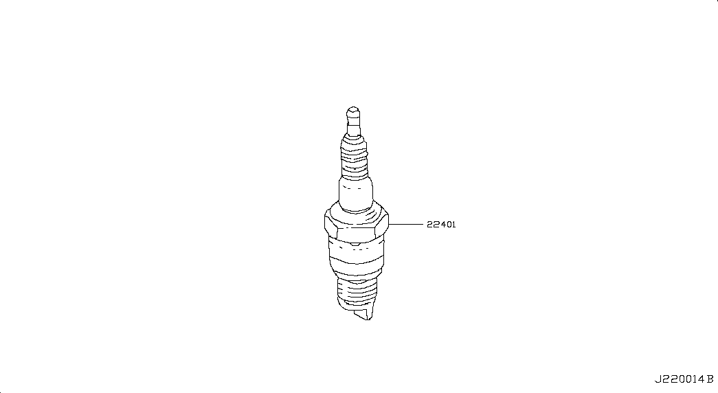 Свеча зажигания для Ниссан Альмера 2012-2018