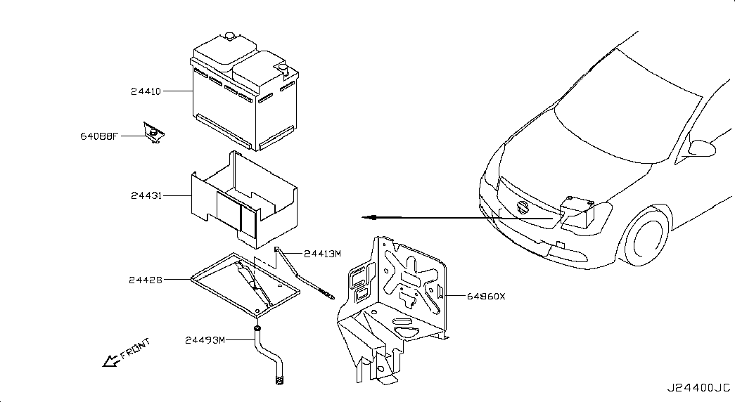 Аккумулятор для Ниссан Альмера 2012-2018