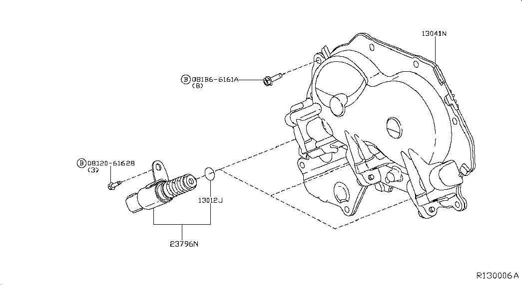Крышка ГРМ для Ниссан Мурано 2014-2018