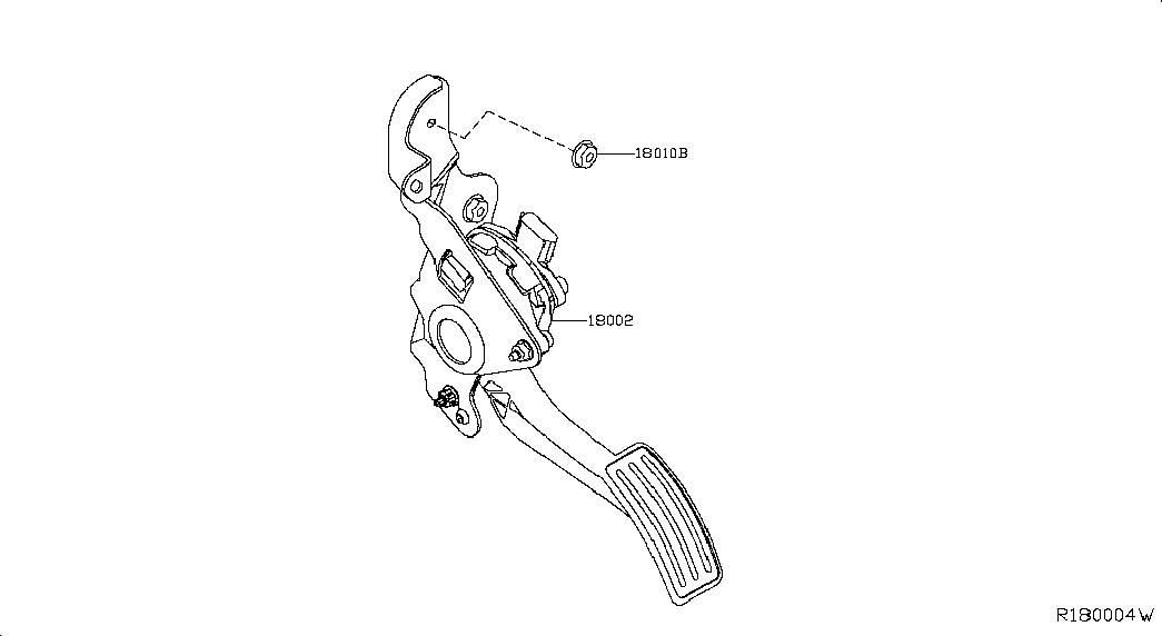 Педаль газа для Ниссан Мурано 2014-2018